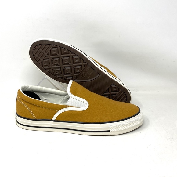 Converse Ctas Slip On Low Canvas Light Brown Men’s Sneakers Custom 171852C-BrBW - Picture 7 of 11